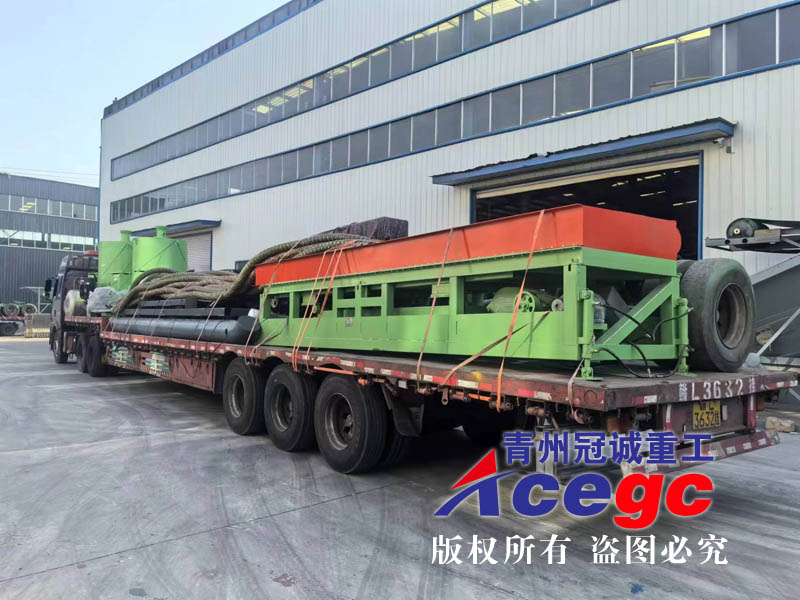 尼爾森沙金機+溜槽聯合沙金生產線出口蒙古國