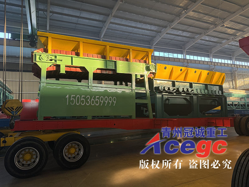 新型移動沙金設備出口巴拉圭