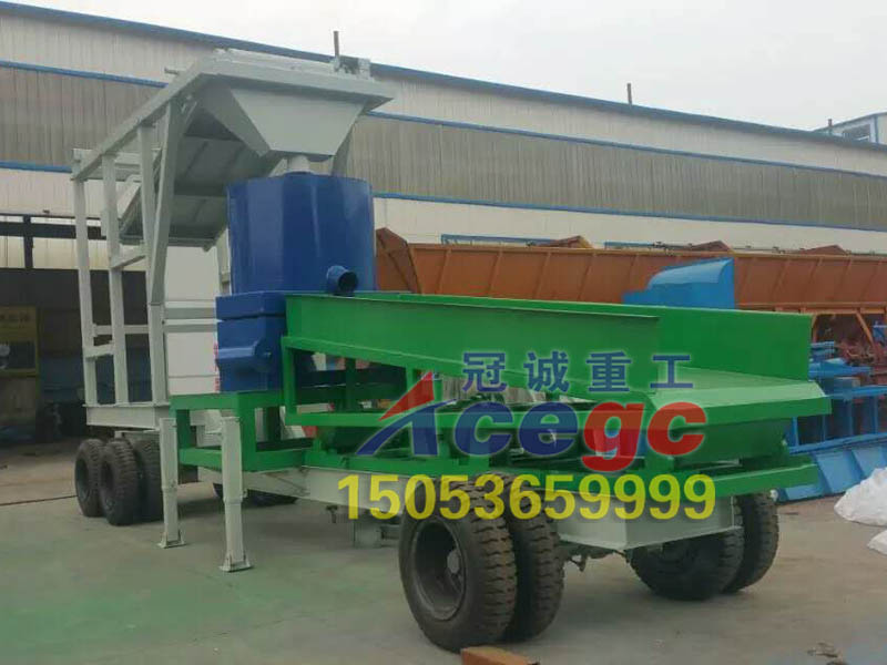 沙金礦干選設備